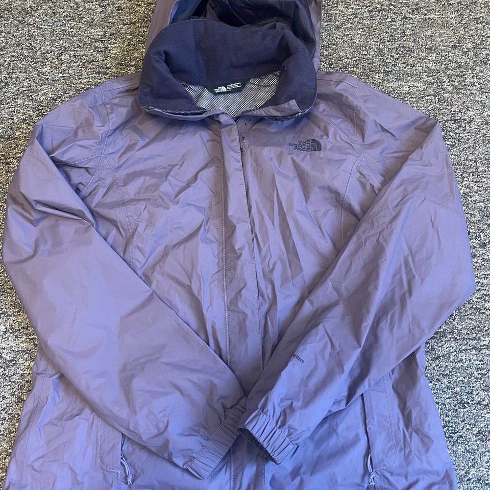 The North Face Purple Hooded Jacket